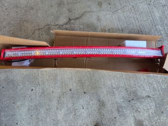 Curved light bar