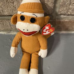 The Beanie Babies Collection Socks The Sock Monkey 