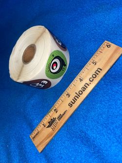 Roll of stickers