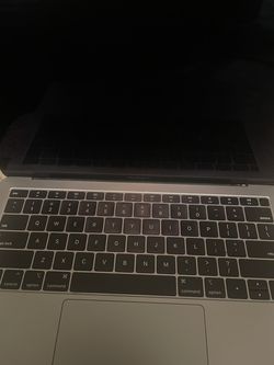 space grey macbook air