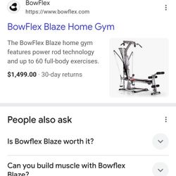 Bowflex Blaze Home Gym