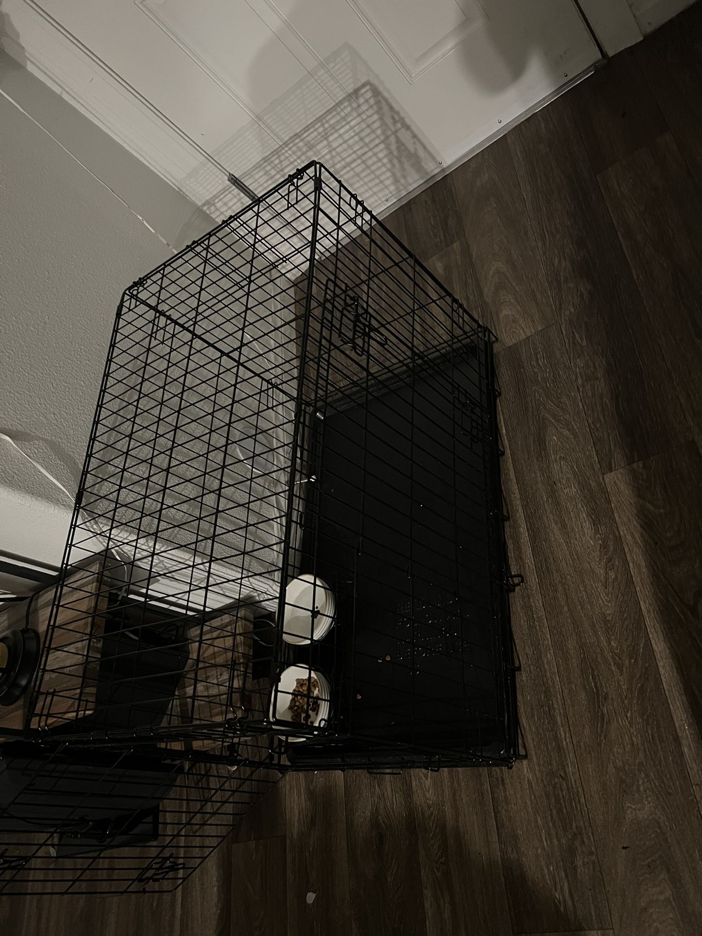 Medium Dog Kennel Opens Both Sides No Measurements Large Medium Size Priced To Sell No Measurements Sorry