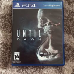 Until Dawn For Playstation 4