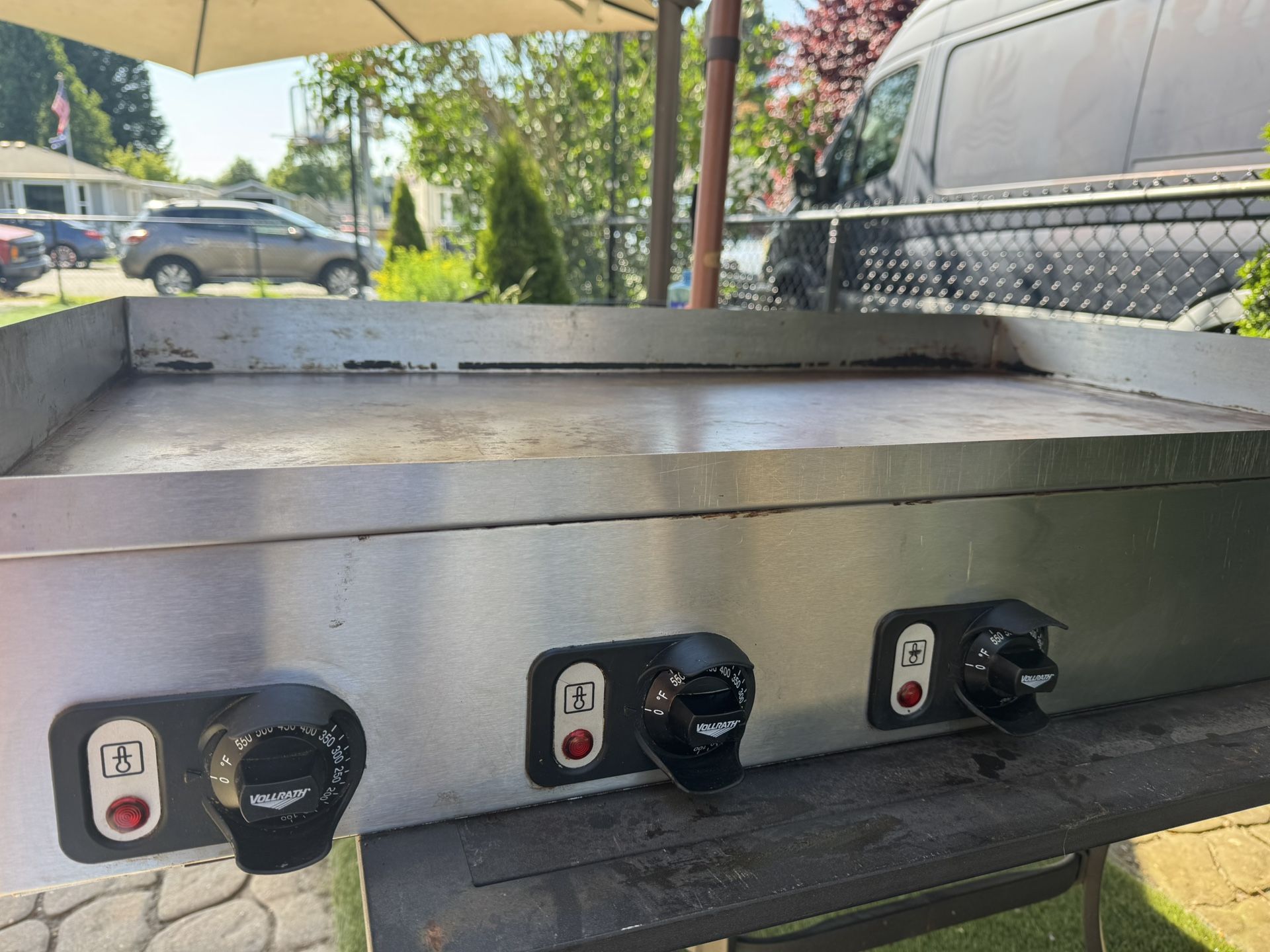 Griddle. Flat Top.