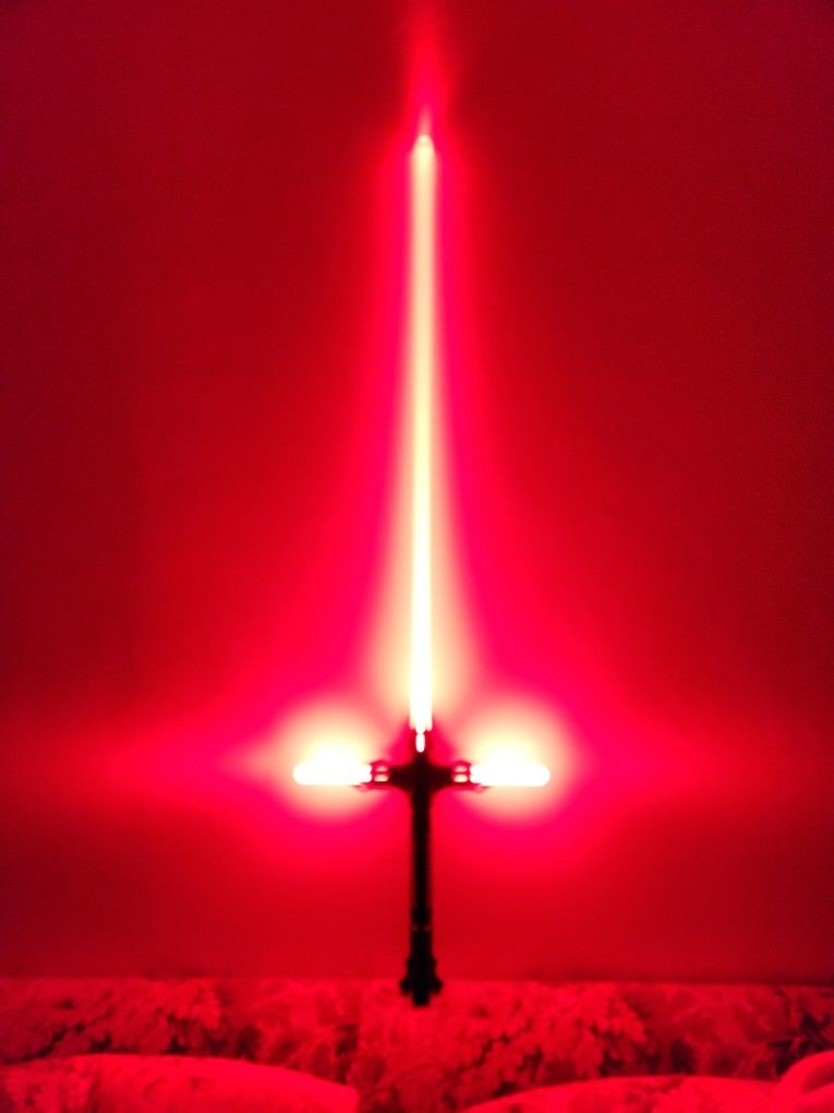 Custom Saberforge Lightsaber, Kylo Ren Style