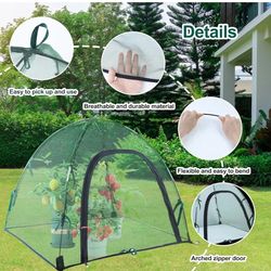 2pack Pest Guard Cover,22.8x22.8x22.8 Inches Garden Mesh Plant Cover Insect Bird