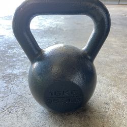 35 Lbs Kettlebell $35 Or Trade For 25 Lbs Kettlebell 