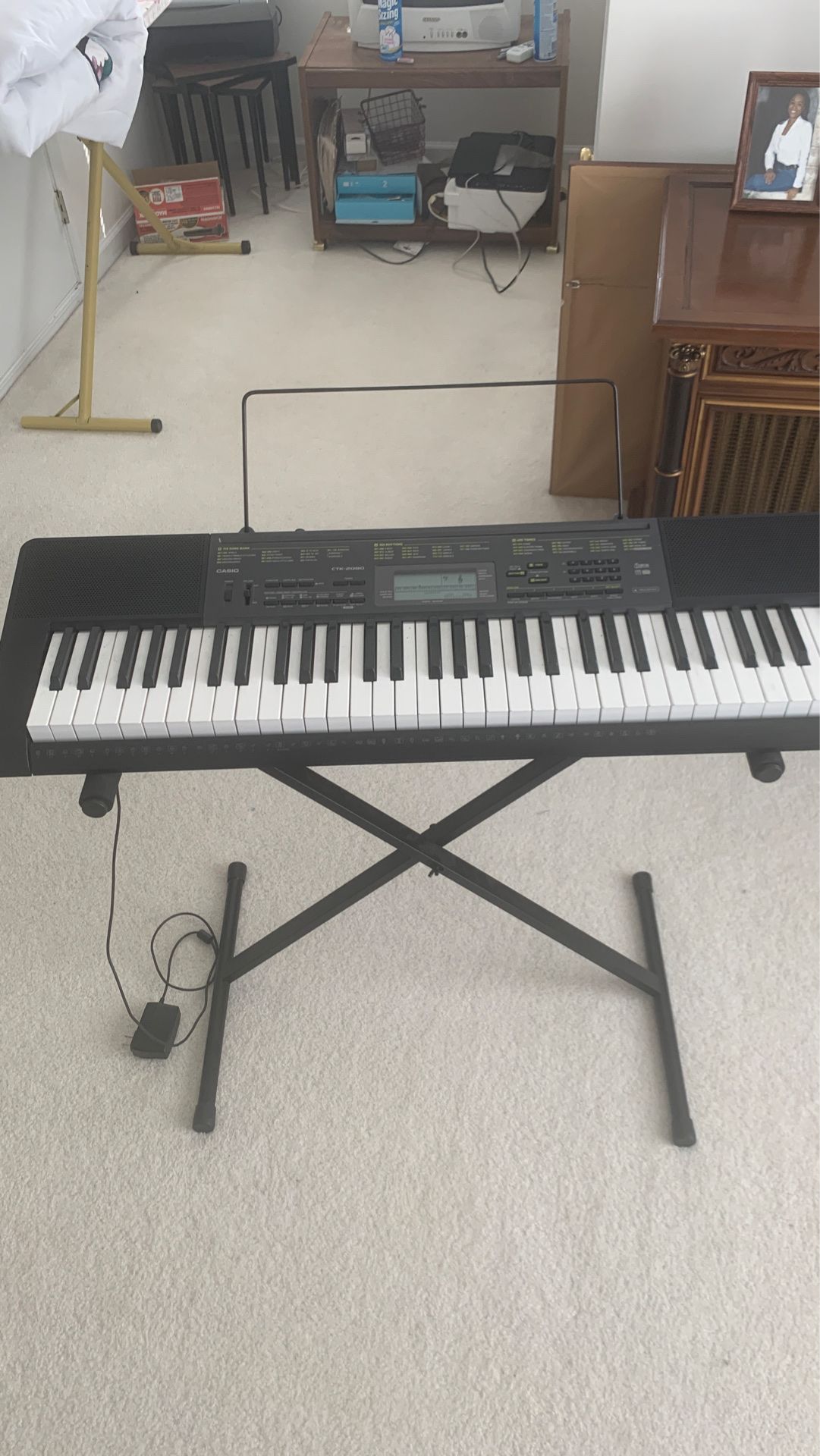 Keyboard and stand