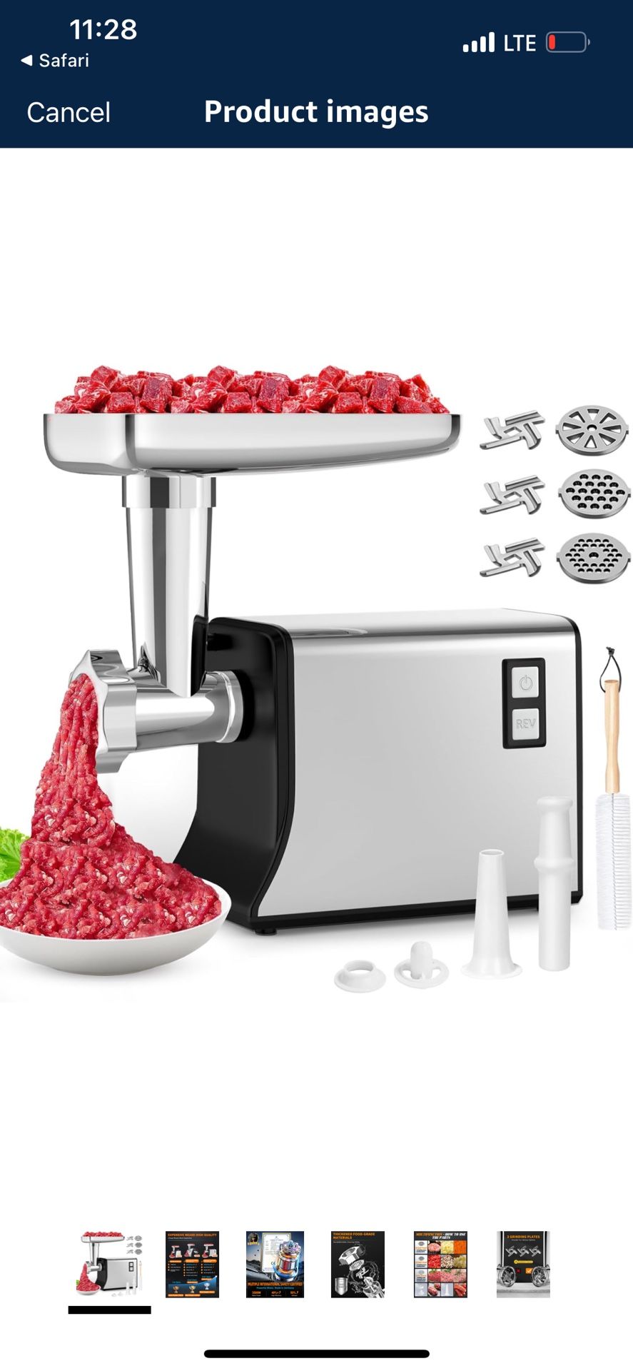 Electric Meat Grinder