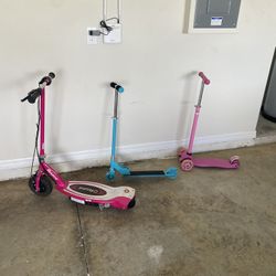 Three Scooters