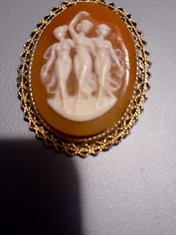 Vintage Ladies dancing Cameo