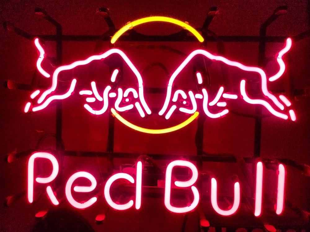 Red Bull Neon Sign