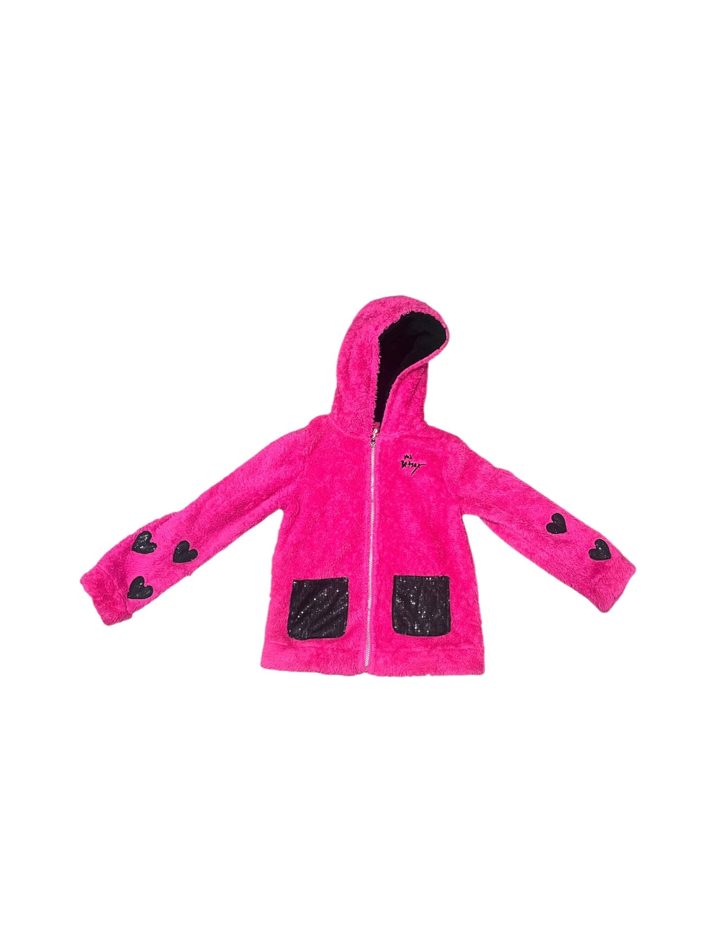 Girls Betsy Johnson Sherpa Jacket