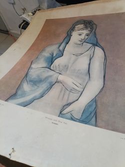 Picasso 23 women with blue vail