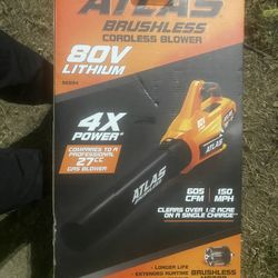 Atlas 80 V brushless blower