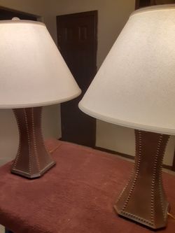 Brand new lamps , stylish , new age with no damage. New
