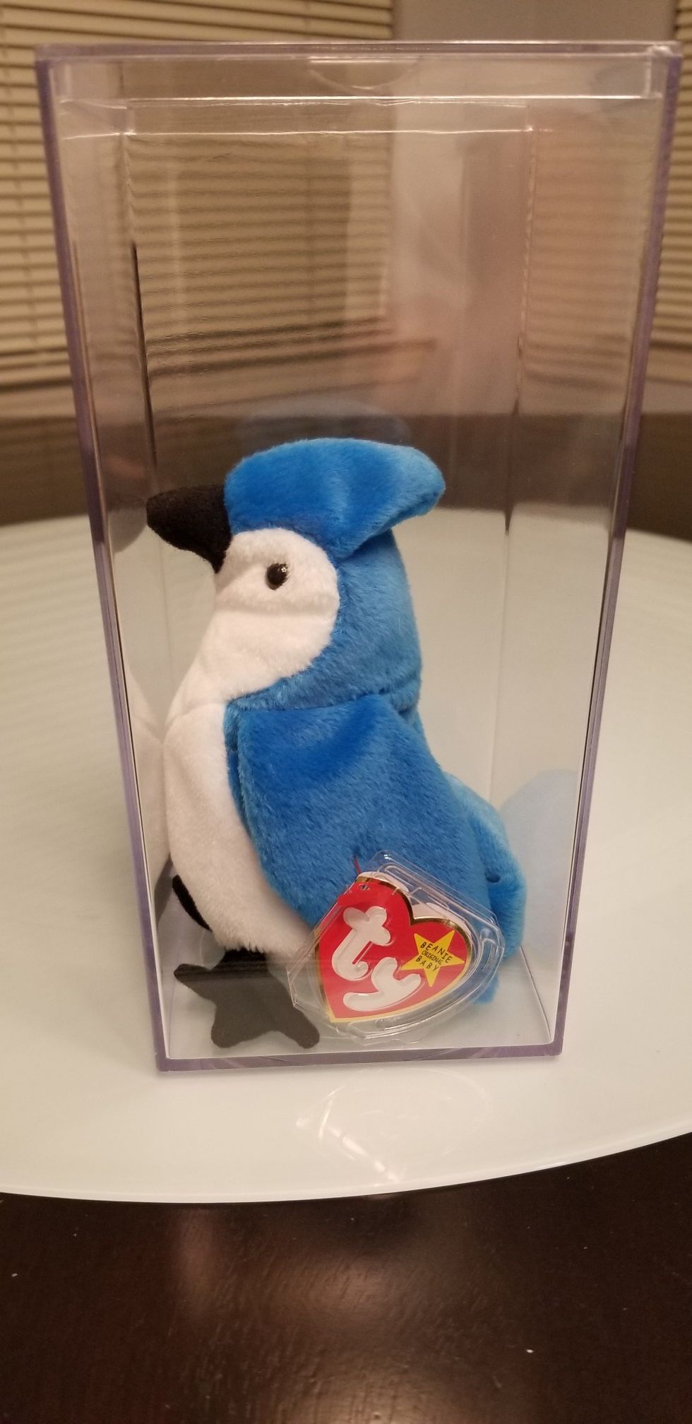 1997 Blue Jay Rocket Beanie Baby