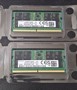 Samsung M425R2GA3BB0-CQK0L 32GB DDR5 RAM Kit (2x16GB) 4800MHz PC5-38400 Like New