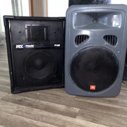 I Have 2 Pairs Of The jbl eon15p1 And I Have On Pair Of mtx p12h speaker