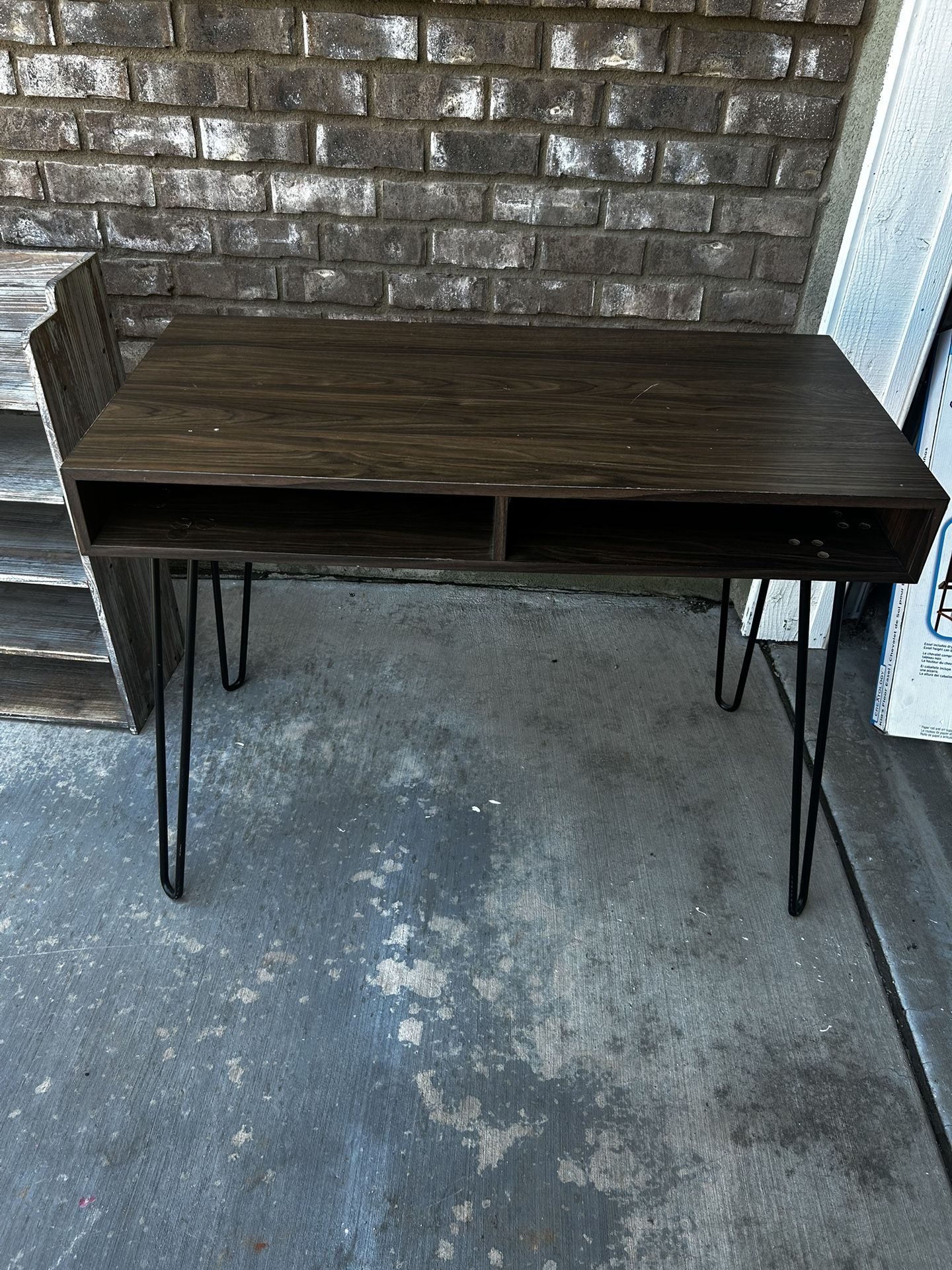 Mid Century Style Work Desk W/ Chair
