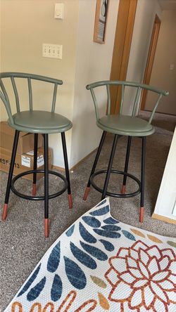 Pair of bar stools