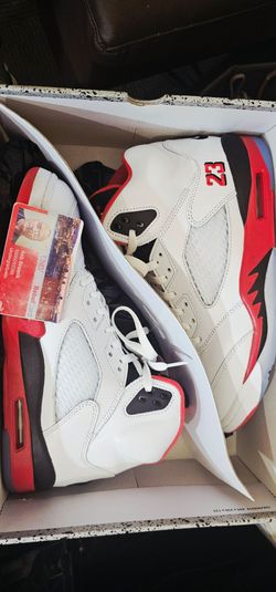 DS Air Jordan 5 Retro OG  Fire Red Sneakers 2025 Release
