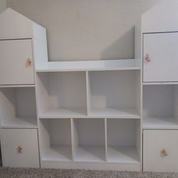 Large Dollhouse Shelving Unit