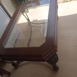 48"X  31" Brown Coffee Table 