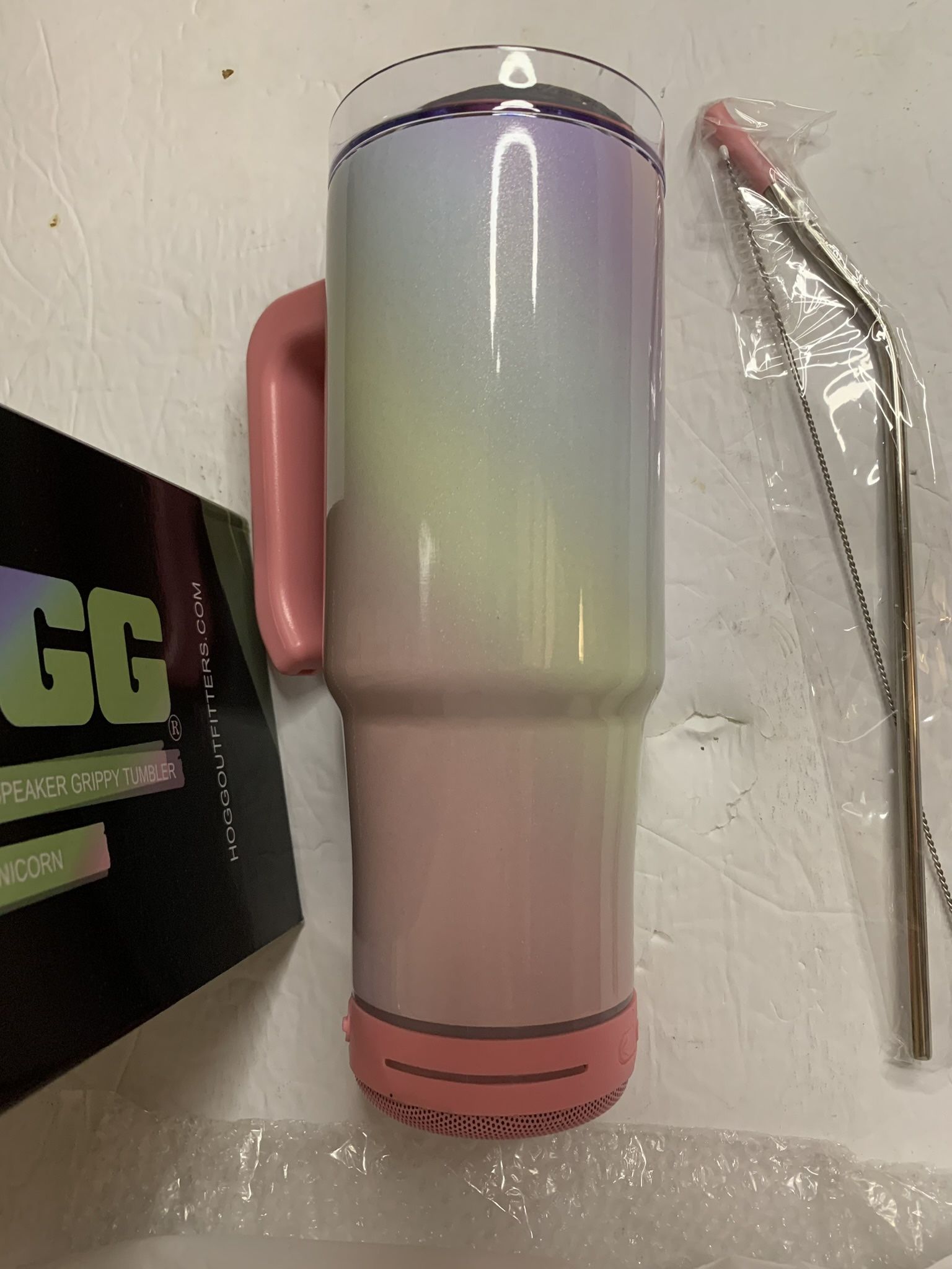 Holographic Speaker Grippy 30oz Tumbler Uniform NEW