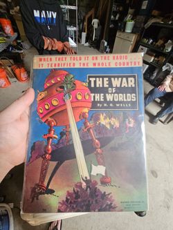 Vintage War of worlds magazine