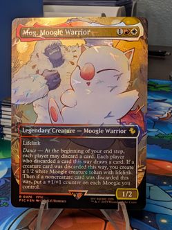 FF MtG Mog, Moogle Warrior Chocobo Tracks NM