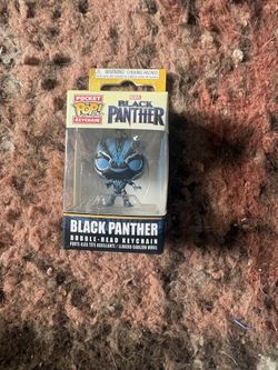 Black Panther Funko Keychain Pop