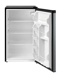 Compact Mini Refrigerator Black Stainless
