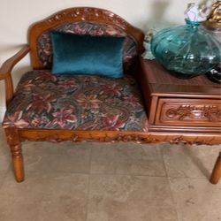 Antique Teléfono Table 