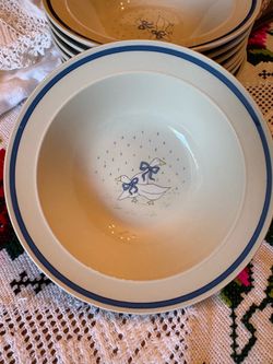 Geese bowls set of 8
