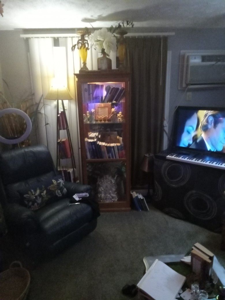 5 Shelves Curio Cabinet