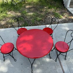 Antique Tea Party Table Set