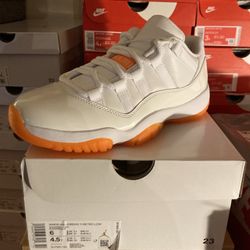 Jordan 11 Low Citrus Size 6W, 4.5Y