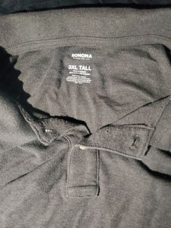 3XL Sonoma Collard tee, Tall tee new