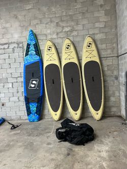 Paddle boards 200 each brand new with pumps