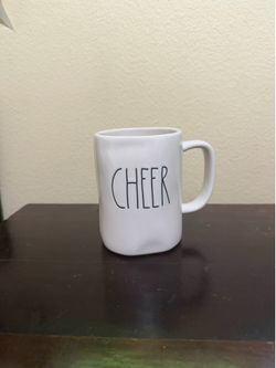 Rae Dunn Cheer Ceramic Coffee Mug