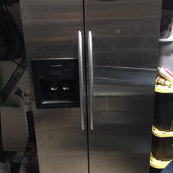 kitchen aid  fridge 