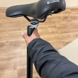 Luckeep Adjustable Bike Seat with Post.