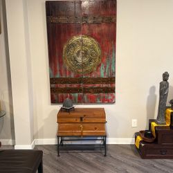 Large Wall Art Decor Ancient Door