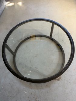 Round Glass Coffee Table