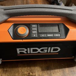 Ridgid Radio
