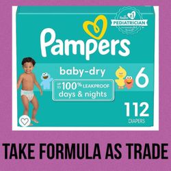 Pampers Baby Dry Size 6 -Diapers - Pañales