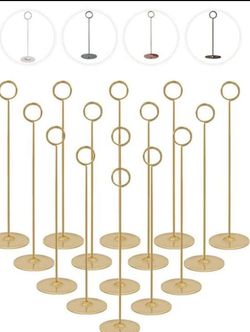 Gold number stands