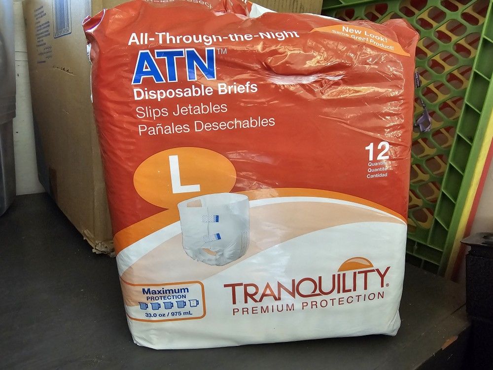 Tranquility ATN plastic back adult diapers /adult Pampers