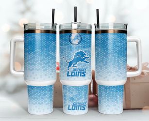 Detroit Lions Football 40oz Tumbler